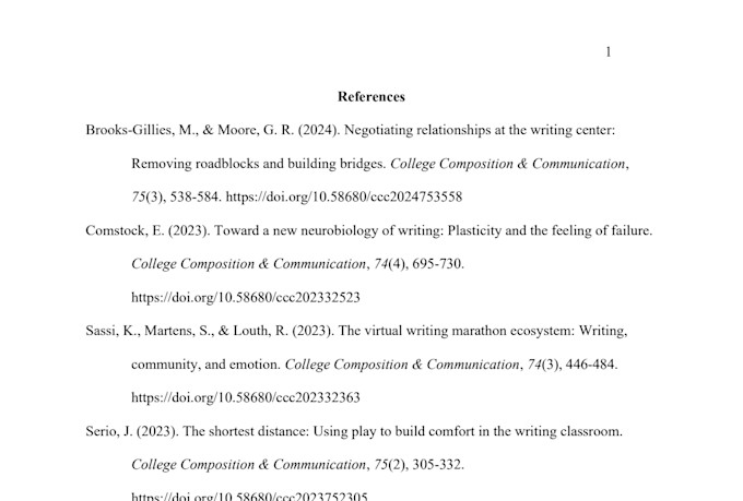 create a perfectly formatted references page in apa or mla or chicago turabian
